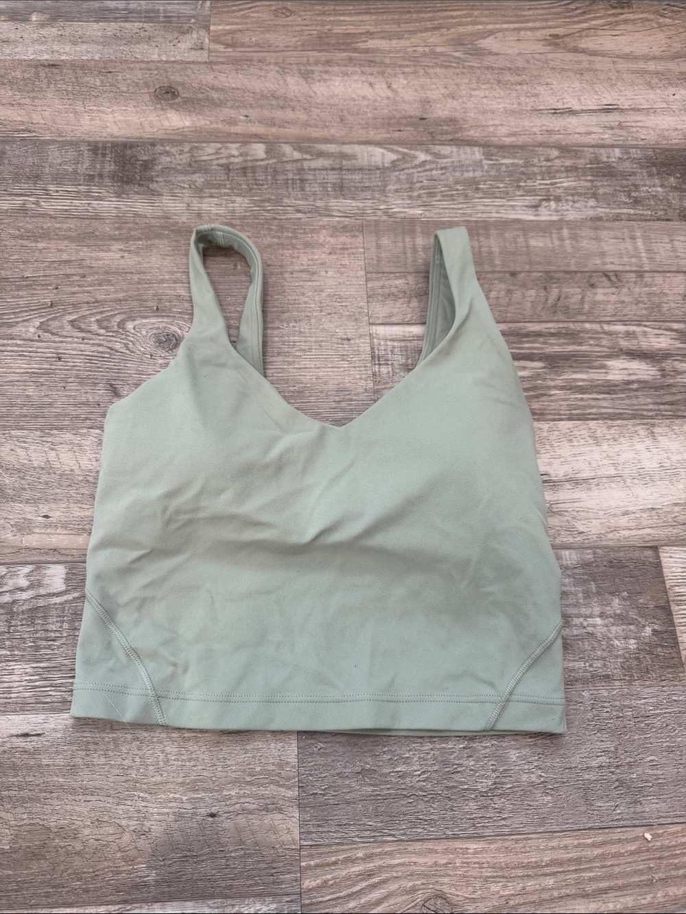 lululemon athletica Sage Green Tank Top